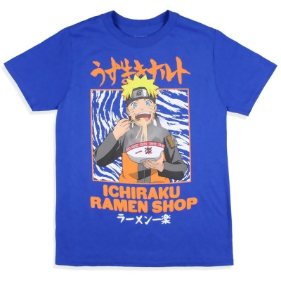 Naruto Shippuden Boys' Anime Ichiraku Ramen Shop Youth Kids T-Shirt Tee 