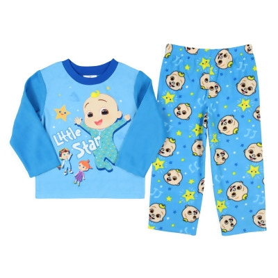 CoComelon Toddler Boys' Long Sleeve Pajama Shirt Pants Set 