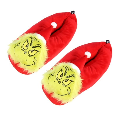 Dr. Seuss The Grinch Who Stole Christmas Character Santa Grinch Slippers 