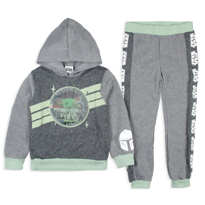 Star Wars Toddler Boys' Cutest in the Galaxy Hoodie and Jogger 2 Piece Pajama Set 