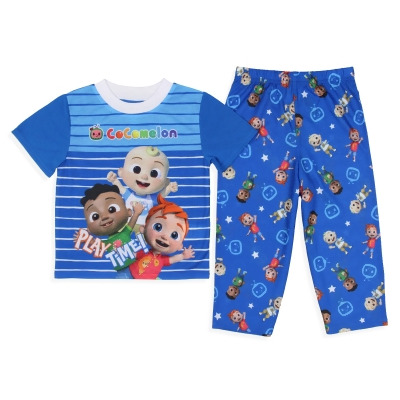 CoComelon Toddler Boys' Play Time Short Sleeve Pajama Shirt Pants 2PC Set 