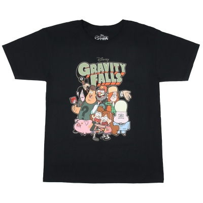 Disney Gravity Falls Boys' Dipper And Mabel Pines Character Group T-Shirt 