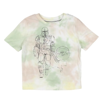 Star Wars Boys The Mandalorian and Grogu This is the Way Tie Dye T-Shirt 