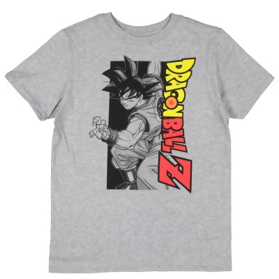 Dragon Ball Z Boys' Goku Black & White Sketch Design Graphic Print T-Shirt 