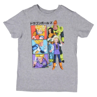 Dragon Ball Z Boy's Super Saiyans and Androids Character Graphic T-Shirt 