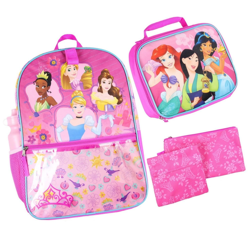 Princess school bag 2024 and lunch box