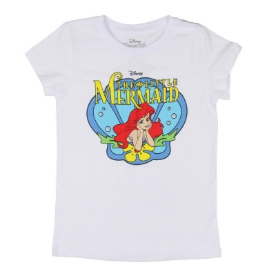 Disney The Little Mermaid 1989 Girls' Ariel Princess Movie Film T-Shirt 