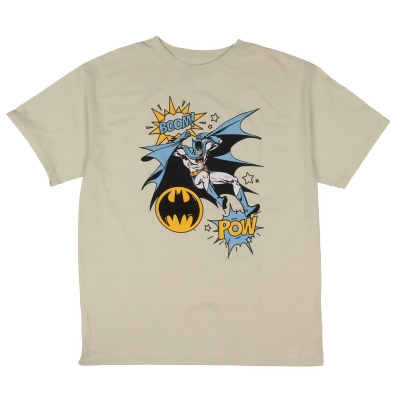 DC Comics Boys' Batman Retro Comic Design Graphic Print Youth T-Shirt 