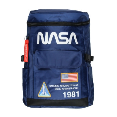 NASA 1981 Flight Suit Zipper-Top Backpack Travel Laptop Book Bag 