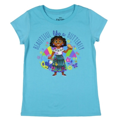 Disney Encanto Girls' Mirabel Beautiful Like A Butterfly Kids T-Shirt Tee 