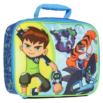 Ben 10 Aliens Omni-Kix Shock Rock Rath XLR8 Single Compartment Lunch Bag Tote 