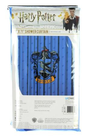Harry Potter Ravenclaw Shower Curtain House Bathroom Decor with Hook Rings 
