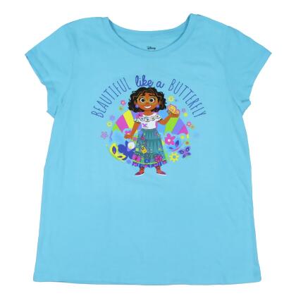 Disney Encanto Girl's Mirabel Beautiful Like A Butterfly T-Shirt 