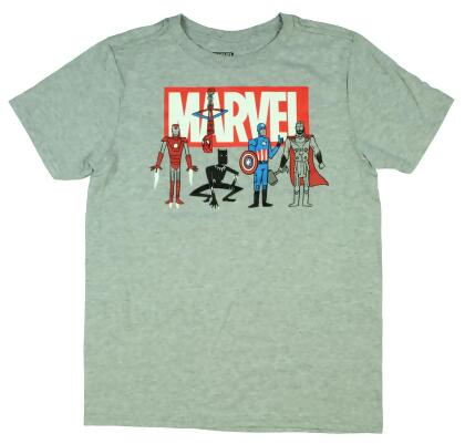 Marvel Comics Boy's Artist Collaboration Series Superhero T-Shirt 