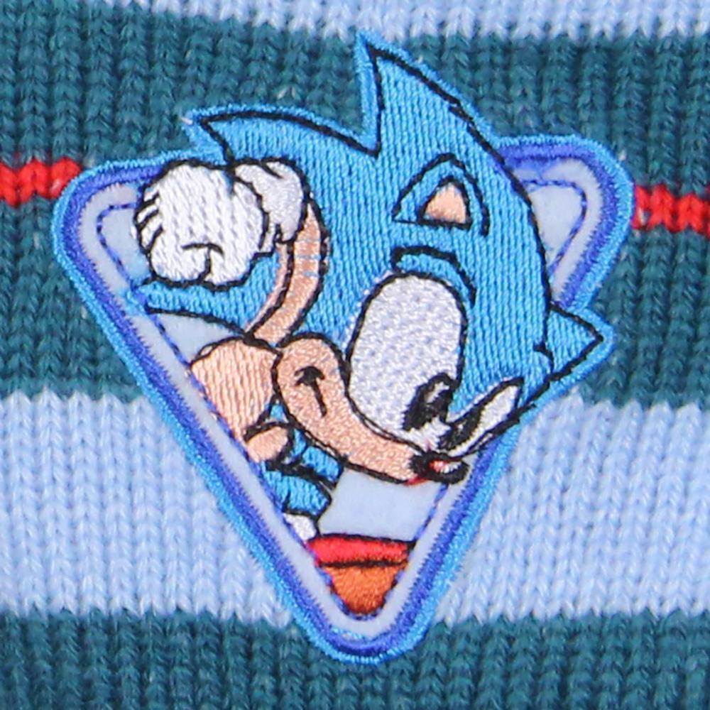 Sonic The Hedgehog Boys' Plush-Lined Non-Slip Slipper Socks For Boys And Girls alternate image