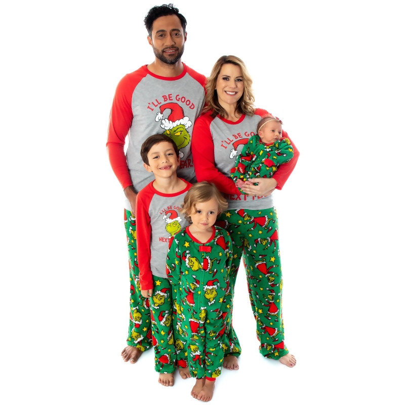 kids grinch pajamas