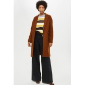 Womens Relaxed Coat - Tobacco, Tobacco Womens Relaxed Coat - Tobacco, Tobacco