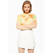Womens Mesh Tie Dye Top - Multi, Multi Womens Mesh Tie Dye Top - Multi, Multi