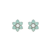 Raquelle Floral Stone Stud Earrings Raquelle Floral Stone Stud Earrings