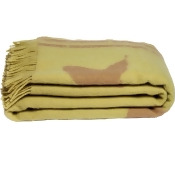 yamabahari - Cardinalis New Zealand Wool Blanket Green Edition yamabahari - Cardinalis New Zealand Wool Blanket Green Edition
