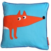 Toby Tiger - Blue Fox Cushion Toby Tiger - Blue Fox Cushion