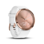 Garmin Vivomove HR Sport Rose Gold with White Band Garmin Vivomove HR Sport Rose Gold with White Band