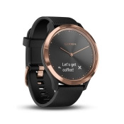 Garmin Vivomove HR Sport Rose Gold with Black Band Garmin Vivomove HR Sport Rose Gold with Black Band