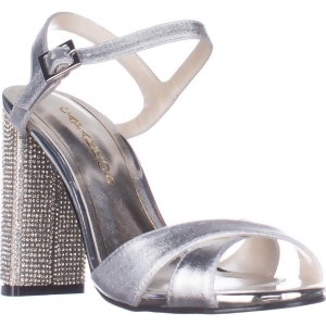 Womens Caparros Hayley Ankle Strap Dress Sandals Silver Matallic - 7.5 US