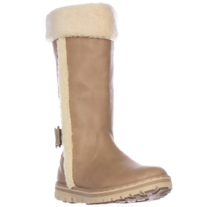Womens White Mountain Cliffs Kesha Mid Calf Winter Boots Stone - 5 US