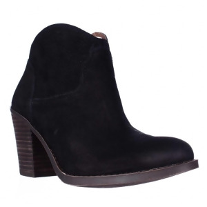 Womens Lucky Brand Eller Short Western Boots Black - 6 US / 36 EU