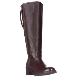 Womens Lucky Brand Hyperr Wide Calf Flat Boots Bourbon - 5.5 US / 35.5 EU