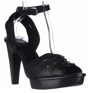 Womens Frye Samara Twisted Platform Heel Sandals Black - 11 US
