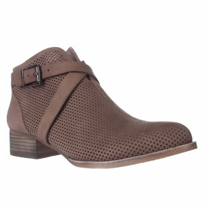 Womens Vince Camuto Casha Perforated Ankle Booties Smoke Taupe - 8.5 US / 38.5 EU