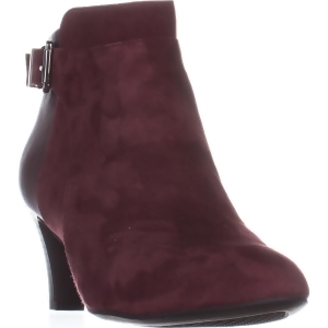 Womens A35 Viollet Ankle Booties Mulberry Suede - 6 US