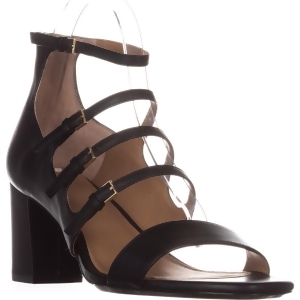 Womens Calvin Klein Caz Strappy Heeled Sandals Black - 5.5 US / 35.5 EU