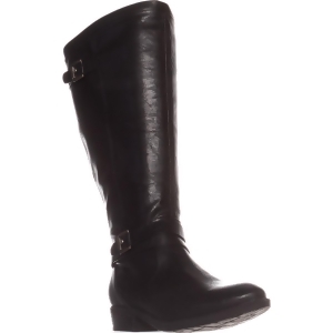 Womens BareTraps Yalina2 Wide Calf Comfort Boots Black - 5.5 US