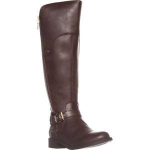 Womens G by Guess Harson Wide Calf Flat Knee-High Boots Dark Brown - 5.5 US