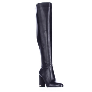 Womens Michael Michael Kors Sabrina Over The Knee Chain Heel Boots Black - 5.5 US / 35.5 EU