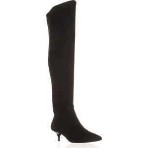 Womens Michael Michael Kors Mk Flex Over-The-Knee Fashion Boots Black Suede - 5 US / 35 EU