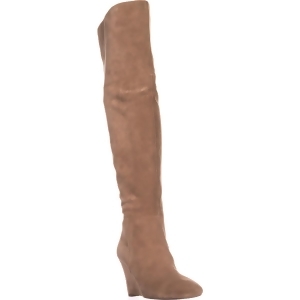 Womens Via Spiga Kennedy Over-The-Knee Wedge Boots Dark Taupe - 5.5 US / 35.5 EU