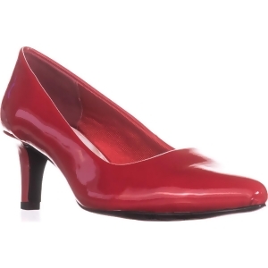 Womens Easy Street Pointe Dress Pumps Red Patent - 7.5 US