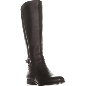 Womens naturalizer Jelina Wide Calf Riding Boots Black Leather - 6.5 W US