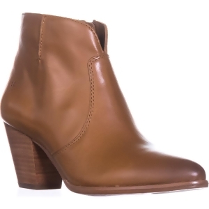 Womens Frye Jennifer Bootie Short Cowboy Boots Cognac - 6.5 US