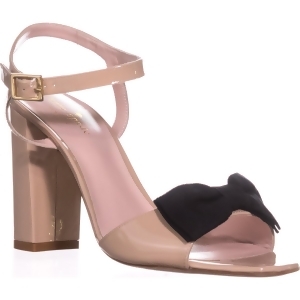 Womens Kate Spade New York Isabel Too Bow Ankle Strap Sandals Nude Patent - 8 US