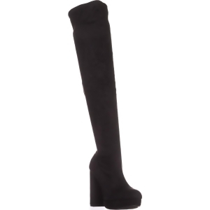 Womens madden girl Groupie Over-the-Knee Boots black Fabric - 6.5 US