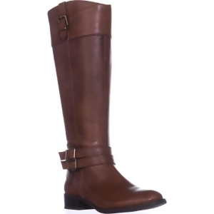 Womens I35 FrankII Buckle Riding Boots Cognac - 10 US
