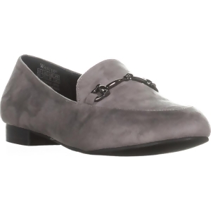 Womens Wanted Saddlery Chain Link Loafers Grey - 8.5 US / 39 EU