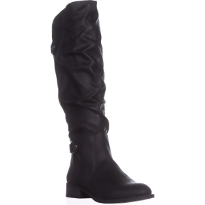 Womens White Mountain Leto Slouch Knee High Boots Black - 8.5 US