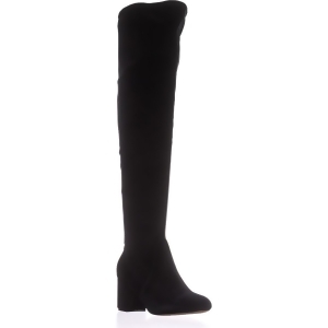 Womens I35 Rikkie2 Wide Calf Knee-High Heeled Boots Black - 7 US