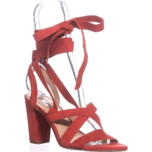 Womens I35 Kailey Lace-Up Block-Heel Sandals Spring Red - 6 US